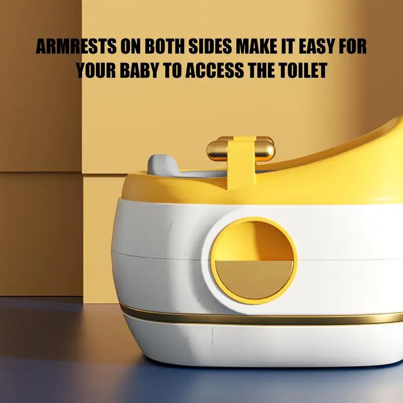 Горшок для приучения малыша к туалету 3 Складные ступени Дорожный горшок Портативное сиденье для горшка для малышей Съемный Устойчивый Горшок для малышей для Изображение 3 