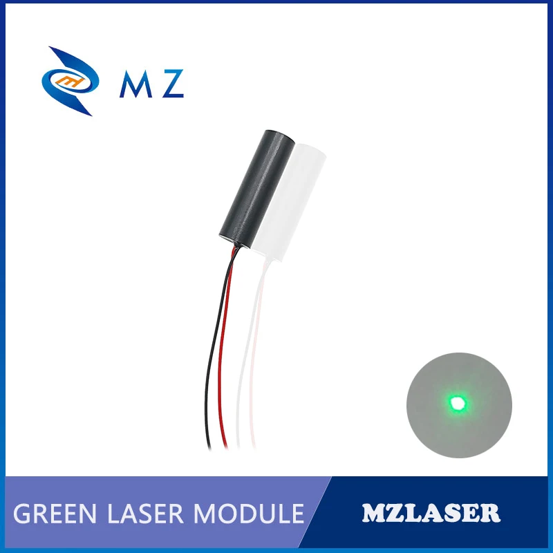 Горячий Продаваемый Компактный Модуль Лазерного Диода D12mm 520nm 10mw 3V Водонепроницаемого Класса IP67 Green Dot Промышленного Класса Изображение 4 