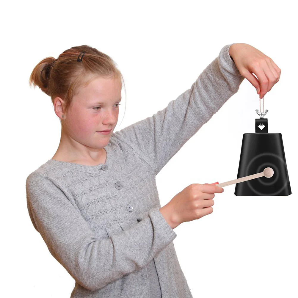 Детская игрушка Черный колокольчик для детей аксессуары для инструментов набор музыкальных принадлежностей для детей Изображение 1 