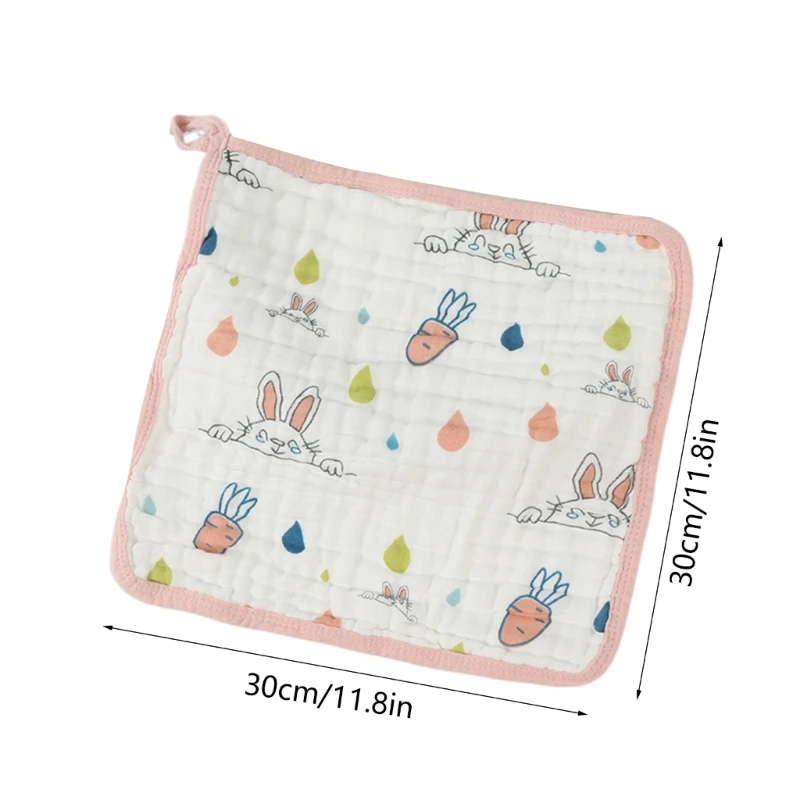 Детские носовые платки Мягкое и удобное хлопковое квадратное полотенце для чувствительной кожи Изображение 5 
