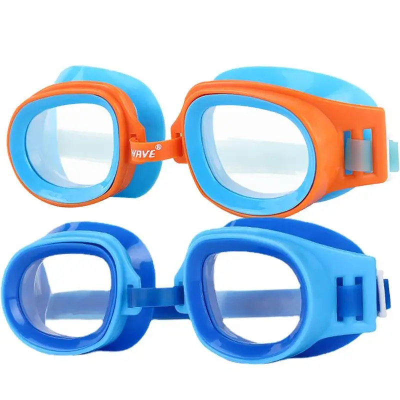 Детские плавательные очки Водонепроницаемые и противотуманные Профессиональные Тренировочные очки для мальчиков и девочек Оборудование для плавания Изображение 0 