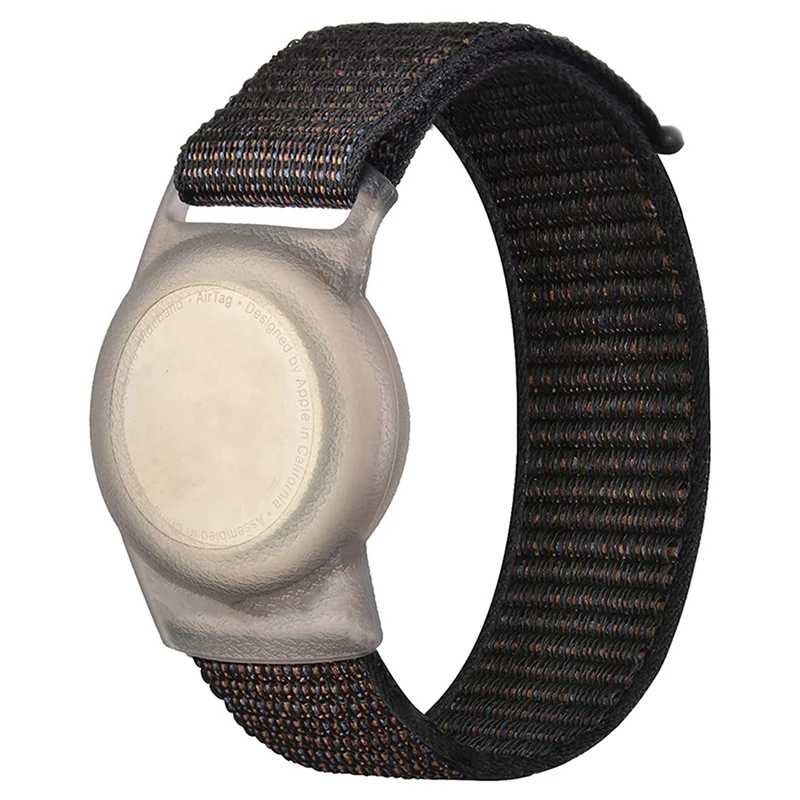 Детский браслет 2X, совместимый с Apple Airtag, защитный чехол для Airtag, держатель GPS-трекера с нейлоновым браслетом G
