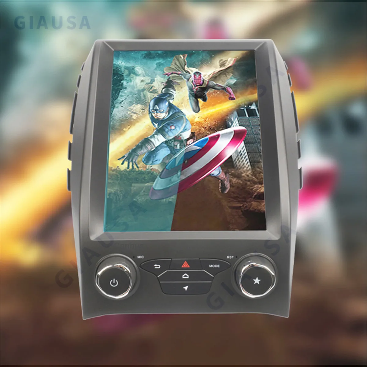 Для Ford Edge 2014 2015-2019 Tesla Экран Qualcomm Android 12 Мультимедийный Автомобильный Радиоплеер GPS Navi Авто Стерео Головное устройство CarPlay