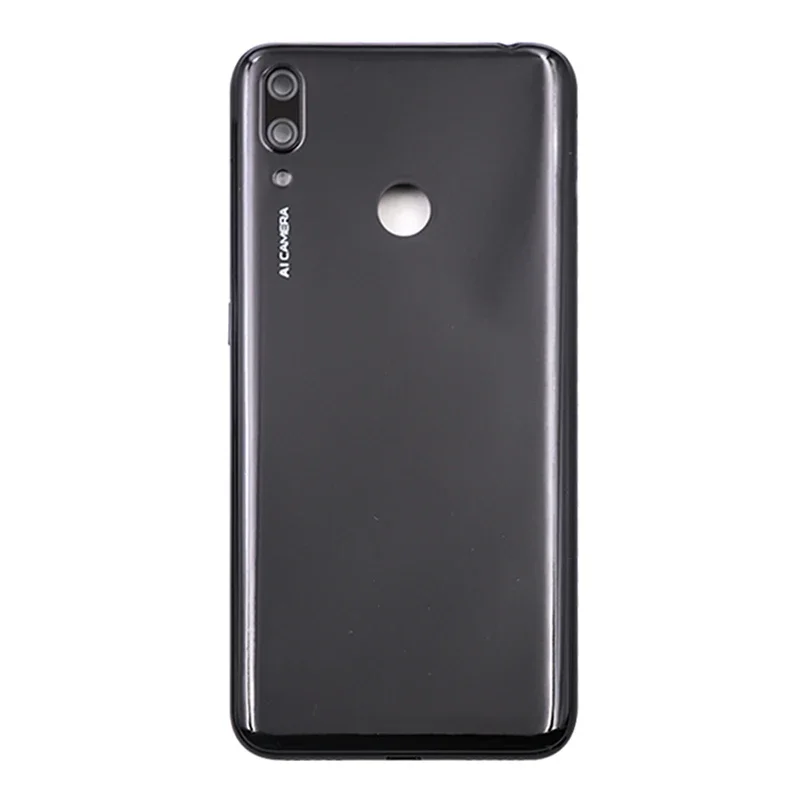 Для Huawei Y7 Prime Y7 2019, задняя крышка аккумулятора, для Y7 Pro 2019, чехол для задней двери с заменой объектива камеры Изображение 2 