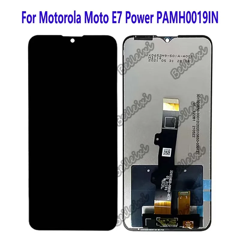 Для Motorola Moto E7 E7i Power XT2052-1 XT2097-13 ЖК-дисплей С Сенсорным Экраном и Цифровым Преобразователем В сборе Для Moto E7 Power PAMH0001IN Изображение 0 