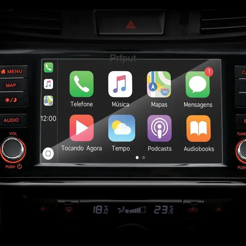 Для Nissan Navara NP300 Frontier D23 2015-настоящее время Автомобильный стайлинг Пленка для экрана GPS-навигации Пленка для дисплея приборной панели Автомобильные аксессуары