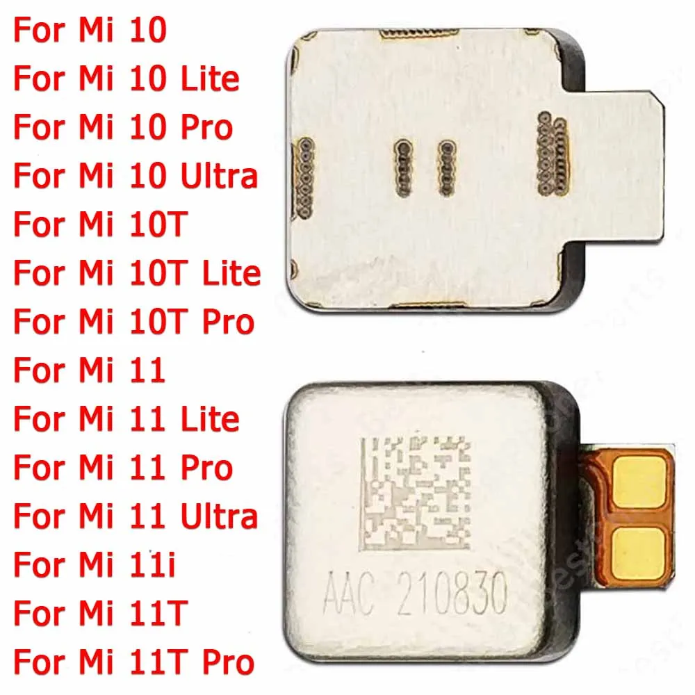 Для Xiaomi Mi 10 10T Lite 5G 11 Ultra 11T Pro Запасные части Гибкий кабель Mi10 Mi11 виброзвонок Вибратор мотор