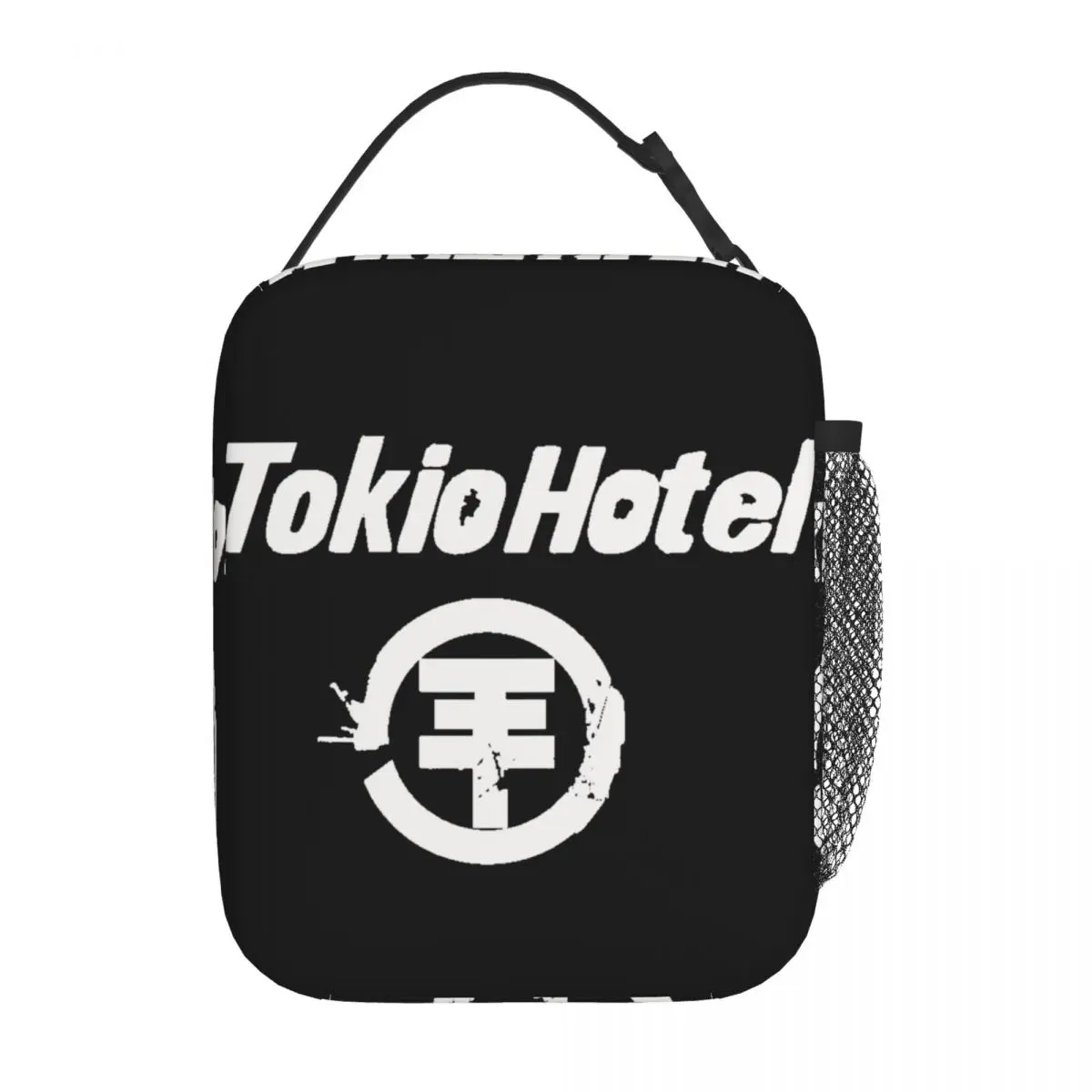 Жанры Поп-Рок Tokio Hotel Логотип Изолированный Ланч-Пакет Пищевой Контейнер Портативный Тепловой Охладитель Ланч-Боксы Для Путешествий