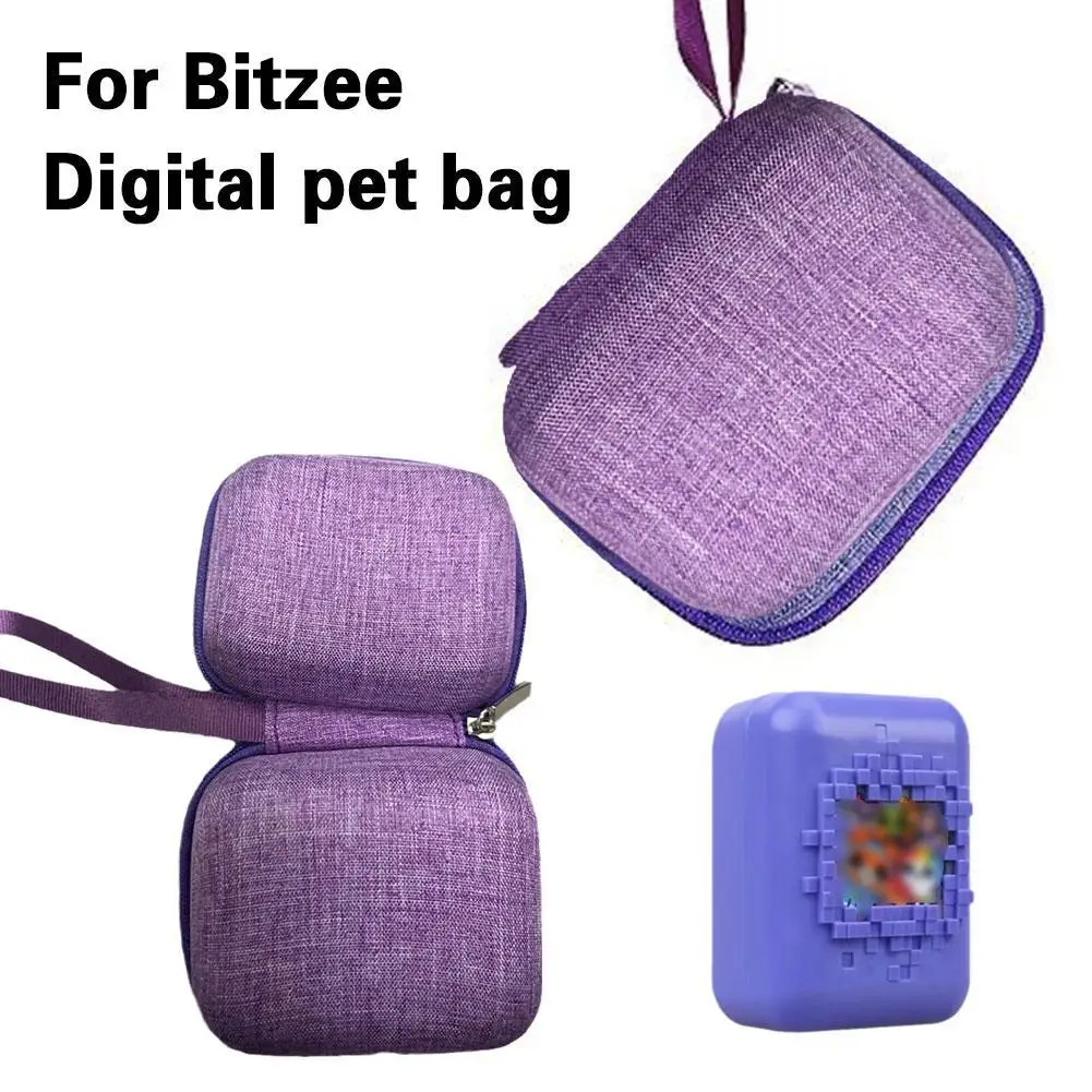 Жесткий чехол EVA для интерактивной игрушки Bitzee, защитная сумка для цифрового питомца, противоударный чехол для управления игрой, игровые аксессуары