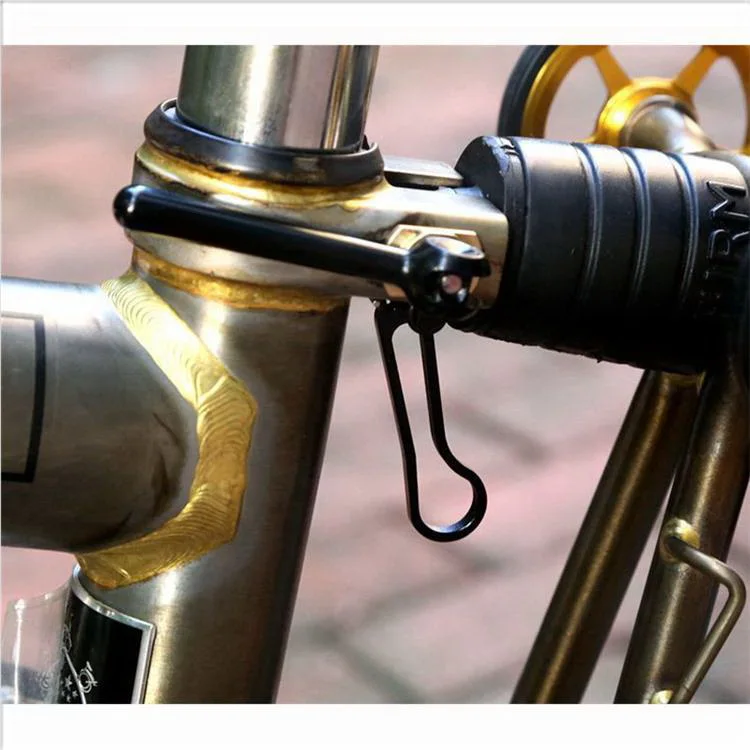 Зажимы для велосипедного подседельного штыря Litepro для складного велосипеда Brompton, Комплект зажимов для подседельного штыря с зажимным крючком sp02 Litepro Изображение 5 