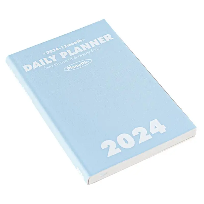 Записная книжка на 2024 год, расписание на весь год, ежедневник и график Libertas, еженедельный план эффективности, школьный офис