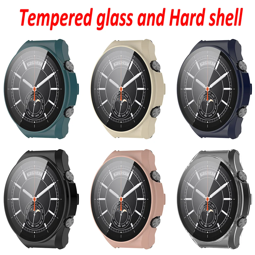 Защитный чехол для стекла экрана для Xiaomi watch S1 чехол Аксессуары для жесткого защитного бампера Smartwatch PC Изображение 1 