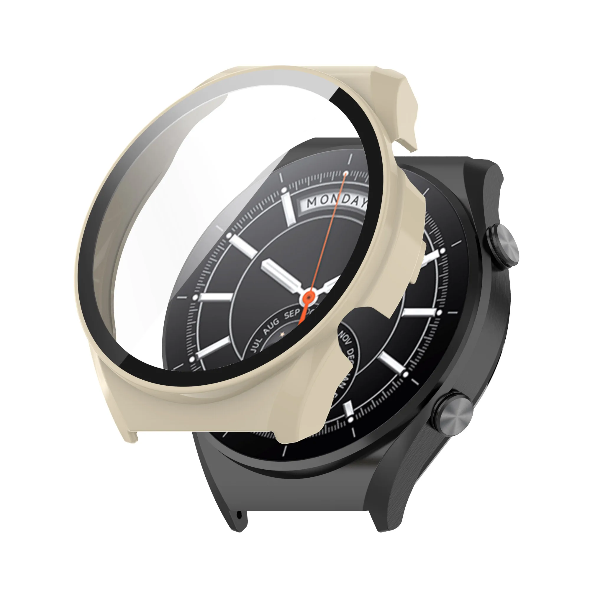 Защитный чехол для стекла экрана для Xiaomi watch S1 чехол Аксессуары для жесткого защитного бампера Smartwatch PC Изображение 4 