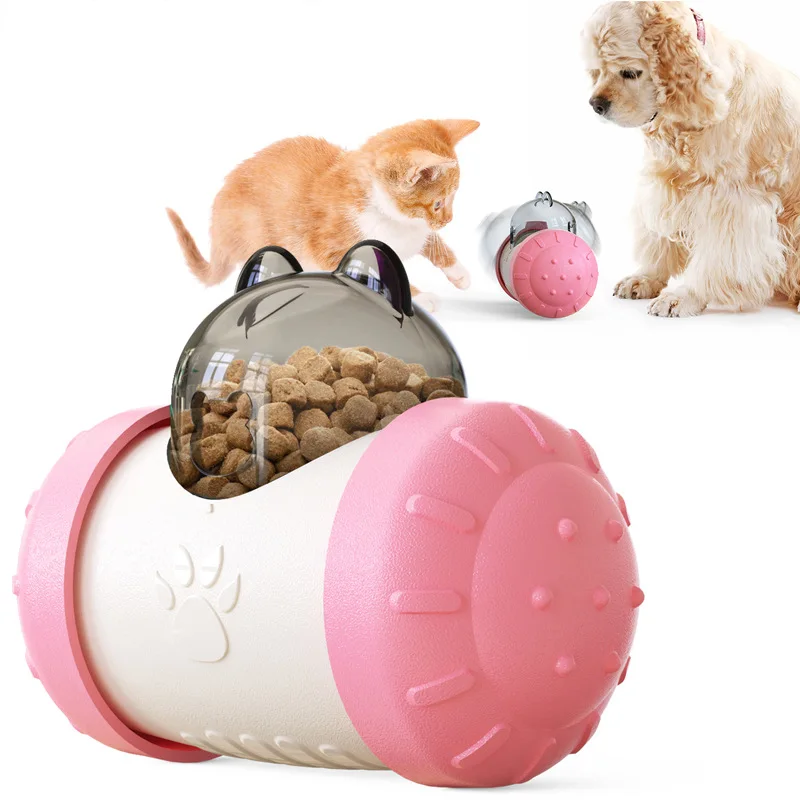 Игрушки-головоломки для собак, Интерактивный неваляшка, медленная кормушка, Забавная игрушка, Дозатор лакомств для домашних собак, принадлежности для дрессировки собак.
