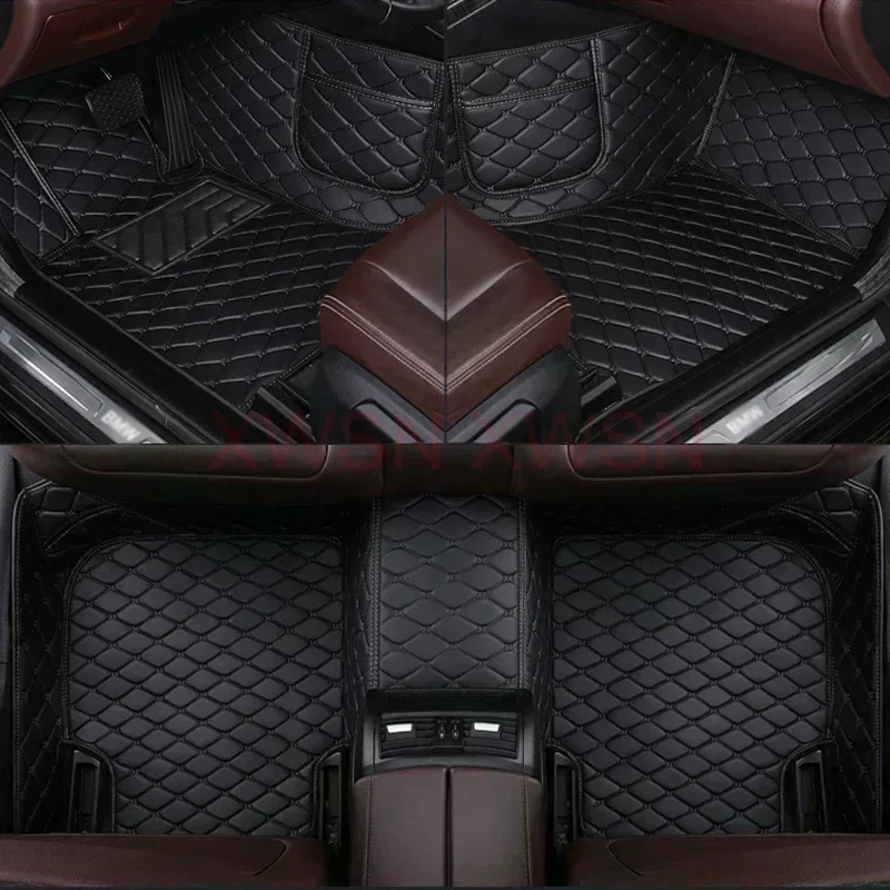 Индивидуальные Стильные 3D Автомобильные Коврики для Hyundai Genesis G80 2020-2023 GV60 GV80 Genesis Coupe Аксессуары Для Интерьера Карман Для Телефона Изображение 0 