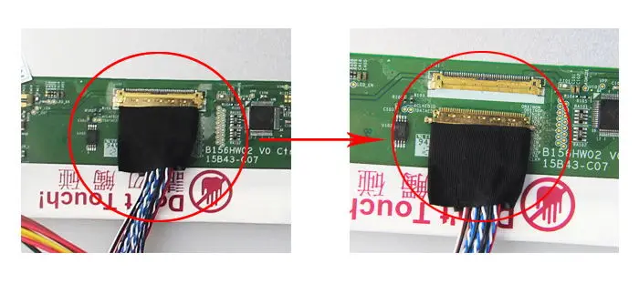 КОМПЛЕКТ ЖК-дисплея LED HDMI-совместимый для CLAA156WB13A 1366 × 768 экранная карта аудио VGA DVI LVDS M.NT68676 дисплей платы драйвера контроллера Изображение 2 