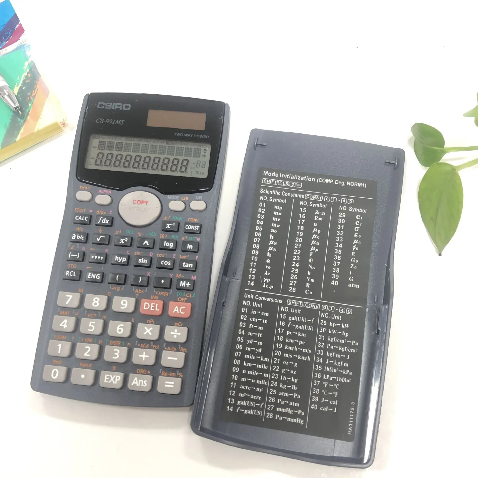 Калькулятор FX-991ES ПЛЮС портативные научные калькуляторы Бухгалтерский светодиодный электрический счетчик для студентов Школьного офиса