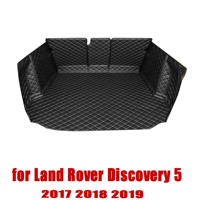 Коврик в багажник автомобиля для Land Rover Discovery 5 на семь мест 2017 2018 2019 ковер для грузового лайнера аксессуары для интерьера cove Изображение 0 