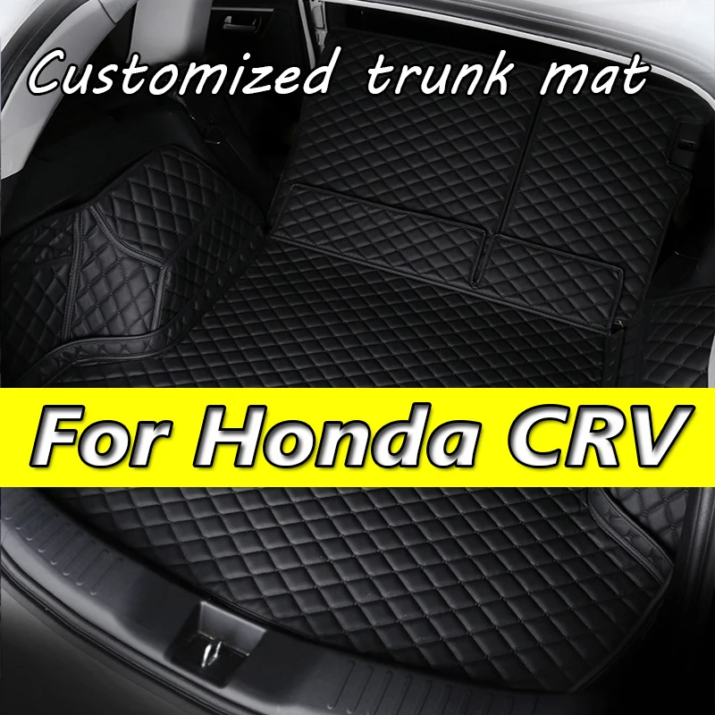 Коврик для багажника автомобиля Honda CRV 2007 2008 2009 2010 2011, ковер для грузового лайнера, аксессуары для интерьера, чехол