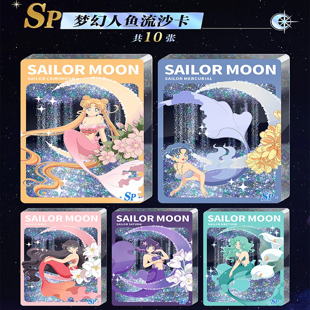 Коллекционная открытка Sailor Moon 30th Anniversary VOL.2 Star Revelation Series, история богини, персонаж анимационного фильма, периферийные игрушки Изображение 1 