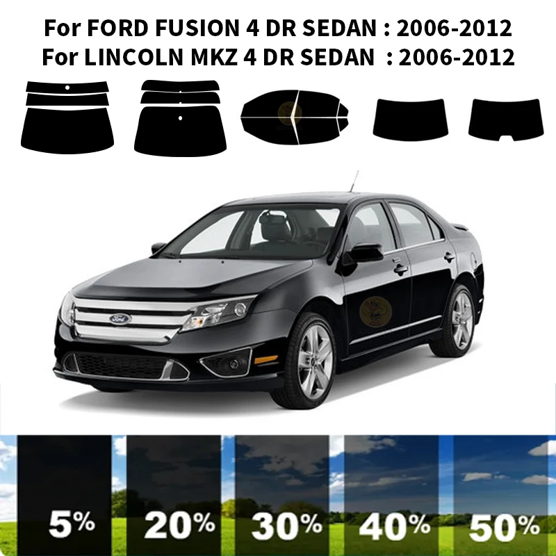 Комплект для УФ-тонировки автомобильных окон из нанокерамики для FORD FUSION 4 DR СЕДАН 2006-2012