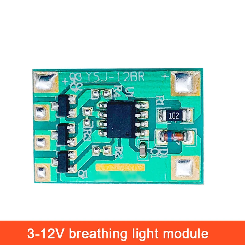 Контроллер градиентного освещения постоянного тока 3 В-12 В, автоматический диммер, дыхательный индикатор, мигающий модуль драйвера, лампа