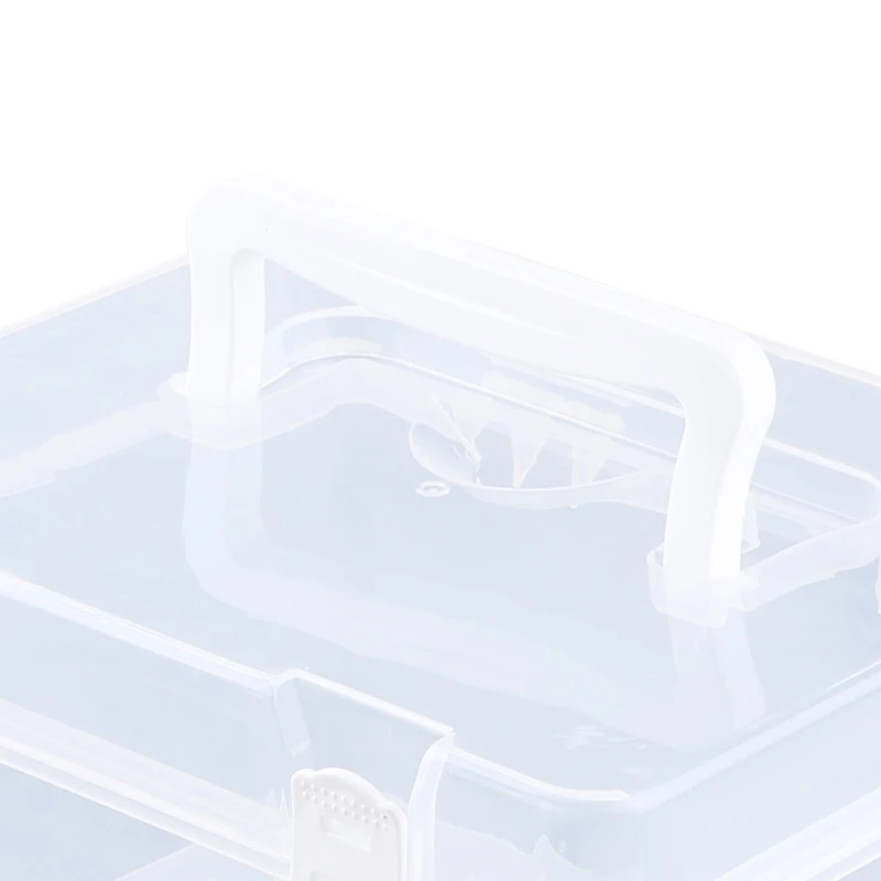 Коробка для фломастеров, пластиковое хранилище для кейса, 80 отделений для акварельных ручек, металлическая Изображение 1 