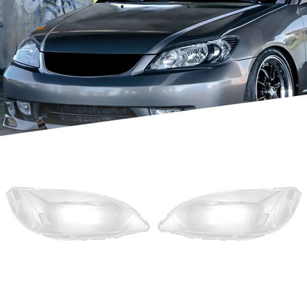Корпус правой фары автомобиля абажур Прозрачная крышка объектива Крышка фары для Honda Civic 2003 2004 2005 Изображение 1 