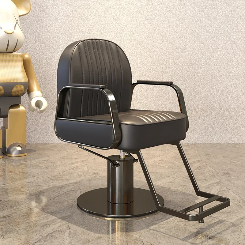 Косметическое вращающееся парикмахерское кресло с откидной спинкой для шампуня Современные салонные парикмахерские кресла Парикмахерский роскошный шезлонг Мебель для салона Barbier SR50SF