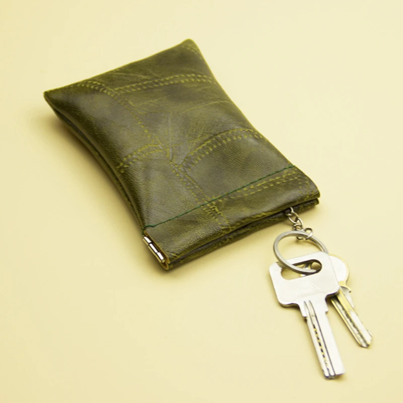Кошелек для ключей большой емкости, женский мужской кошелек для монет, Ключница, брелок для ключей, сумка-органайзер, Ключи от машины, чехол для ключей, простой чехол для ключей Изображение 2 