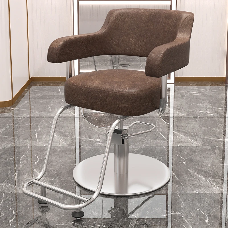 Кресло для салона с откидывающейся спинкой Оборудование для парикмахерской Профессиональная мебель для салона красоты Кресло для макияжа стулья для причесок Mocho Изображение 4 