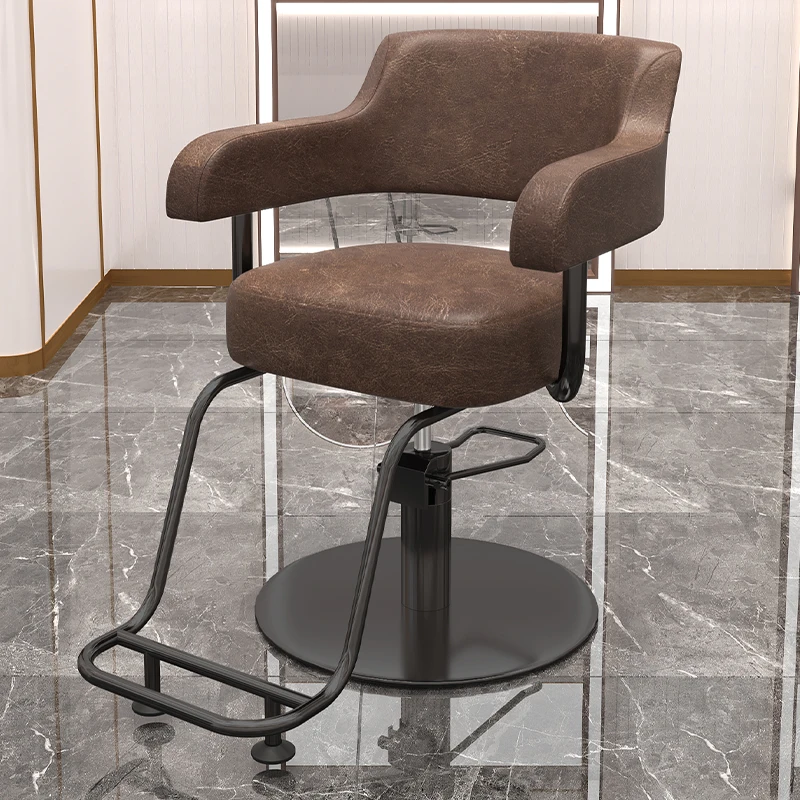 Кресло для салона с откидывающейся спинкой Оборудование для парикмахерской Профессиональная мебель для салона красоты Кресло для макияжа стулья для причесок Mocho Изображение 5 