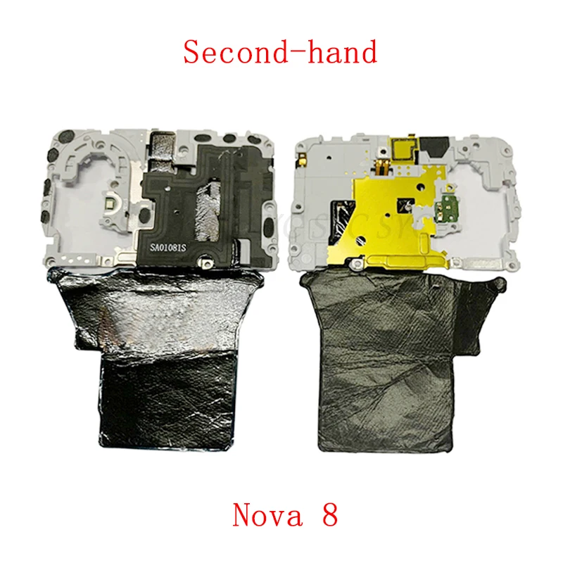 Крышка основной платы Рамка задней камеры для Huawei Nova 8 Pro, Запчасти для ремонта модуля крышки основной платы Изображение 1 