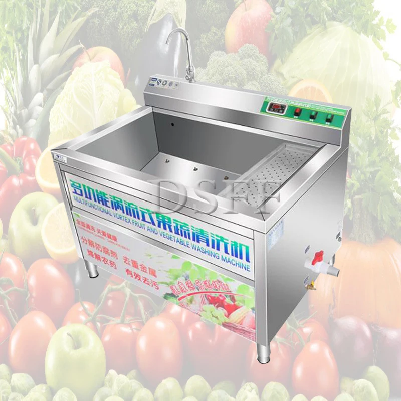 Машина для очистки овощей из нержавеющей стали 304, коммерческая машина для стерилизации озоном фруктов, Апельсина и яблока