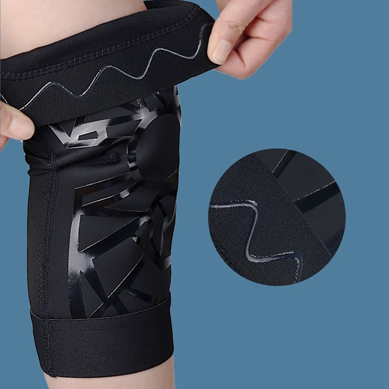Медный наколенник, Компрессионные рукава для поддержки колена для мужчин и женщин - Наколенники для бега, Разрыв мениска, ACL, Артрит Изображение 4 