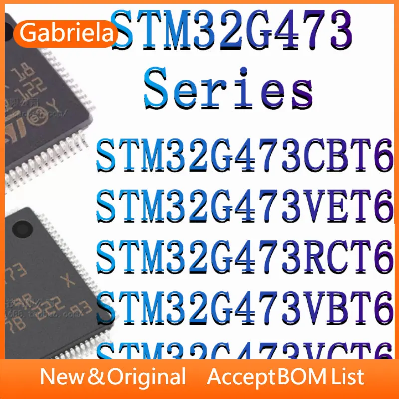 Микросхема микроконтроллера серии STM32G473VCT6 STM32G473VET6 STM32G473RCT6 STM32G473VBT6 STM32G473VCT6 STM32G