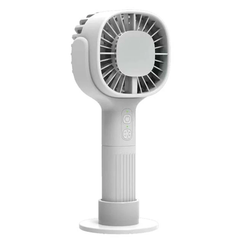 Мини-вентилятор Портативный настольный Электрический вентилятор Портативный вентилятор с 3-ступенчатой регулировкой объема воздуха Изображение 0 