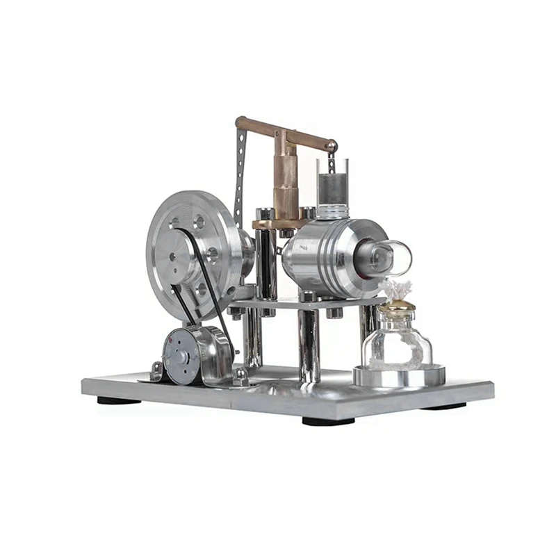 Модель Сбалансированного двигателя Стирлинга Паровая Энергетика Физика Популярная наука Небольшое производство Изобретение Эксперимент Образовательные Инструменты Изображение 5 