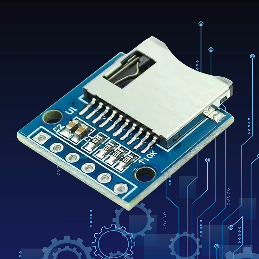 Модуль Micro SD SPI Плата Расширения Хранилища 5V 3.3V Micro SD TF Карта Модуль Защиты Памяти для Arduino DIY Kit Изображение 2 