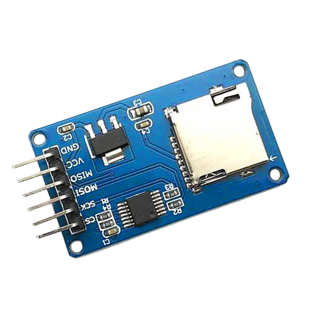 Модуль Micro SD SPI Плата Расширения Хранилища 5V 3.3V Micro SD TF Карта Модуль Защиты Памяти для Arduino DIY Kit Изображение 3 