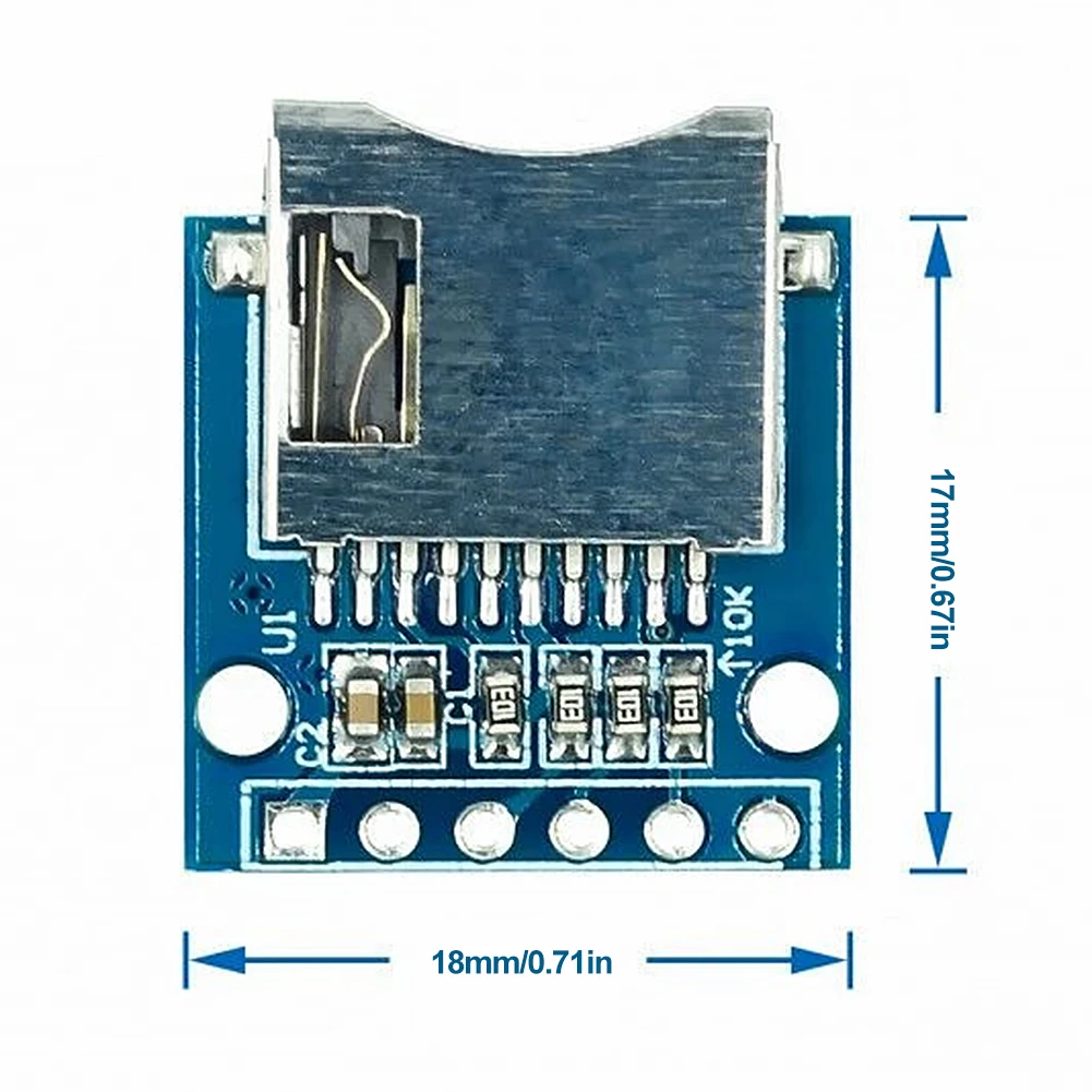 Модуль Micro SD SPI Плата Расширения Хранилища 5V 3.3V Micro SD TF Карта Модуль Защиты Памяти для Arduino DIY Kit Изображение 5 
