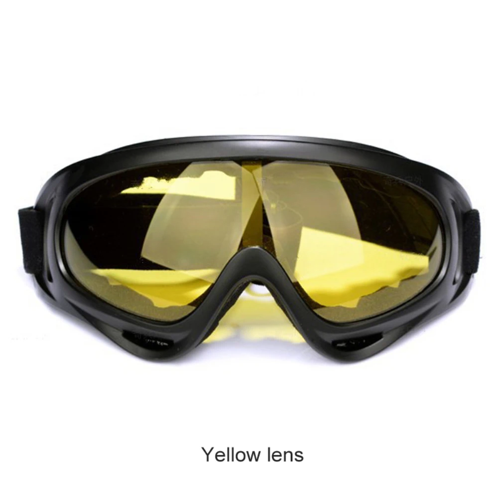Мотоциклетные очки в стиле ретро, очки для мотокросса, Скутер, квадроцикл, Лыжные очки, очки с защитой от ультрафиолета, кафе-рейсер, вертолет, велосипедные гонки Изображение 1 