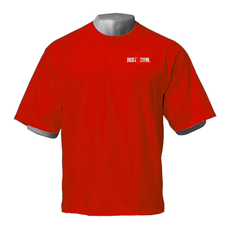 Мужская свободная футболка оверсайз с коротким рукавом, уличная одежда в стиле хип-хоп, футболка для фитнеса, летний повседневный модный дышащий топ с круглым вырезом и принтом Изображение 4 