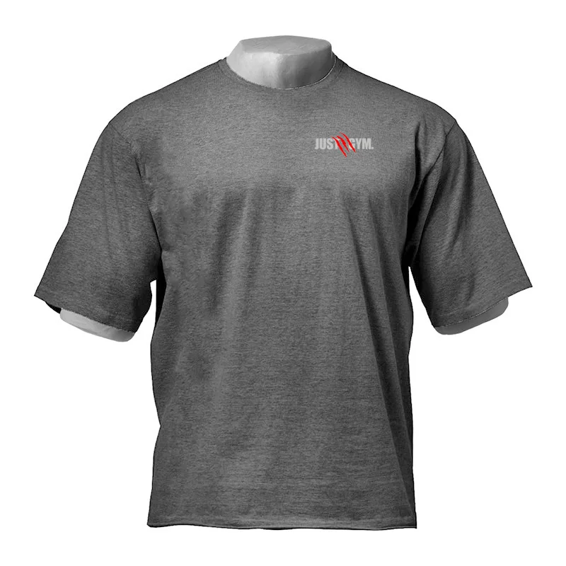 Мужская свободная футболка оверсайз с коротким рукавом, уличная одежда в стиле хип-хоп, футболка для фитнеса, летний повседневный модный дышащий топ с круглым вырезом и принтом Изображение 5 