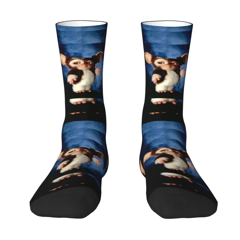 Мужские носки для экипажа Gremlins Mogwai Унисекс с забавной 3D-печатью, милые носки-платья Gizmo Monster Movie