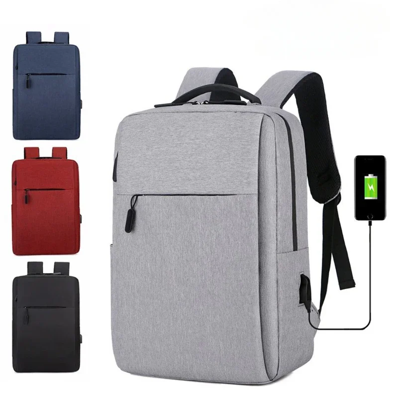 Мужской дорожный рюкзак, деловые сумки для ноутбуков с USB-зарядкой, компьютерные сумки 15 дюймов 35 л, водонепроницаемая эргономичная сумка для ПК большой емкости