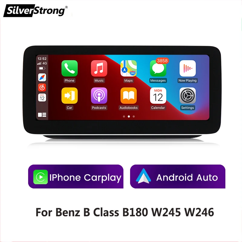 Мультимедийный экран CarPlay для Mercedes B180 B200 W245 W246 Android Auto Multimedia, ОС Linux