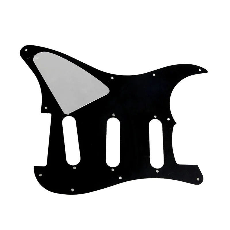 Накладка для электрогитары B36F 3-слойная черная накладка для Strat New Изображение 1 