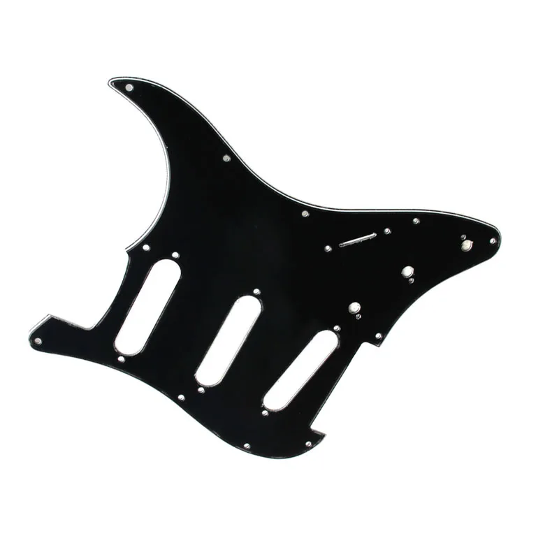 Накладка для электрогитары B36F 3-слойная черная накладка для Strat New Изображение 3 