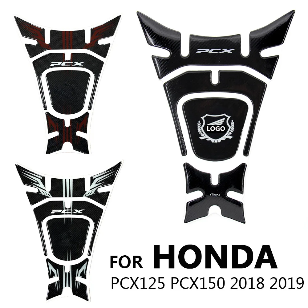 Наклейка Для Защитного Бака Мотоцикла Подходит Для HONDA PCX125 PCX150 PCX 125 PCX 150 2018 2019 5D Наклейка Из Углеродного Волокна 18-19